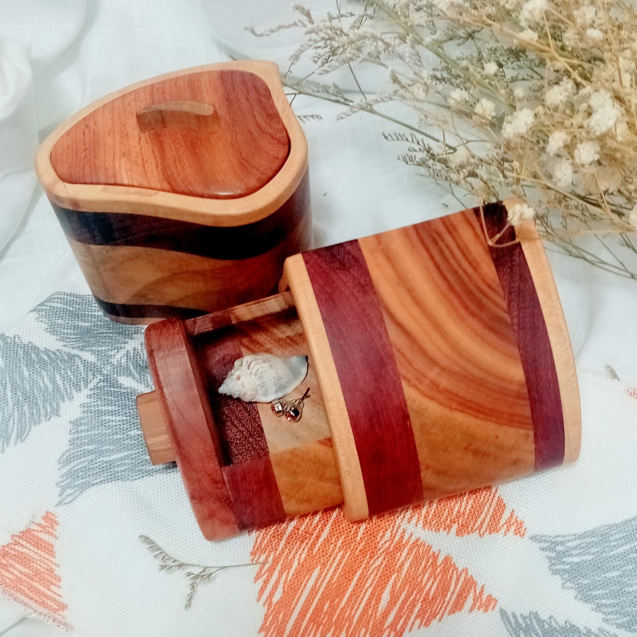 小原木飾品盒